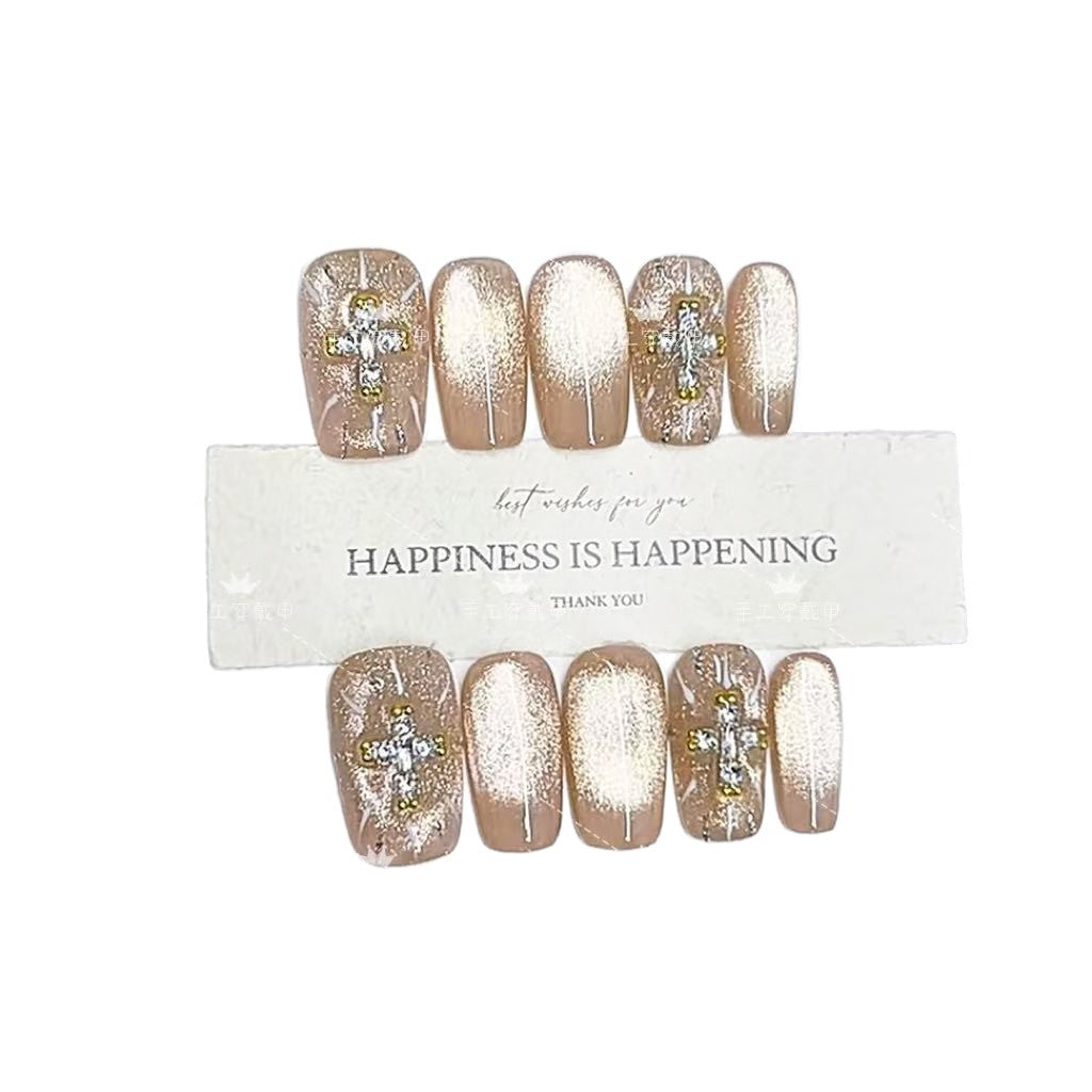 Premium Nagelkunst Set mit Glitzer und ikonischen Designs Brehn