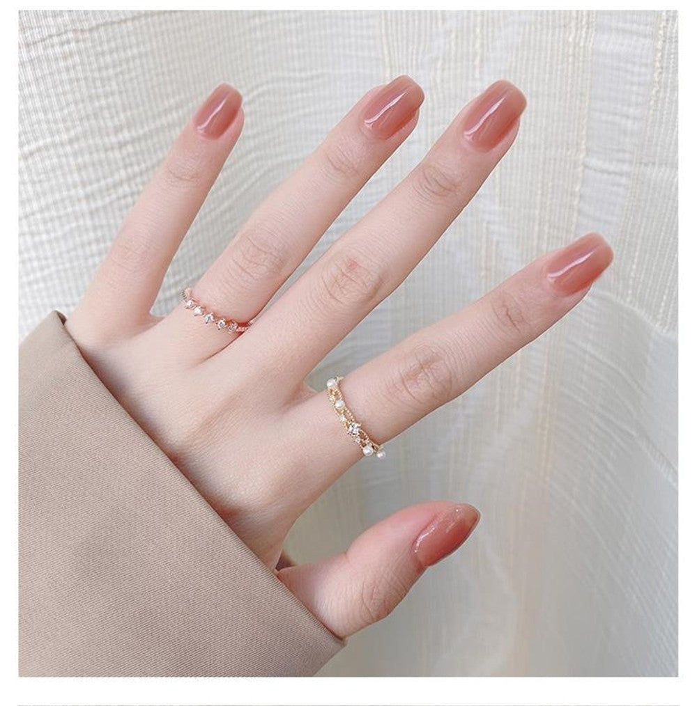 Ombre Glossy Press-On Nagelset Brehn 1790727316