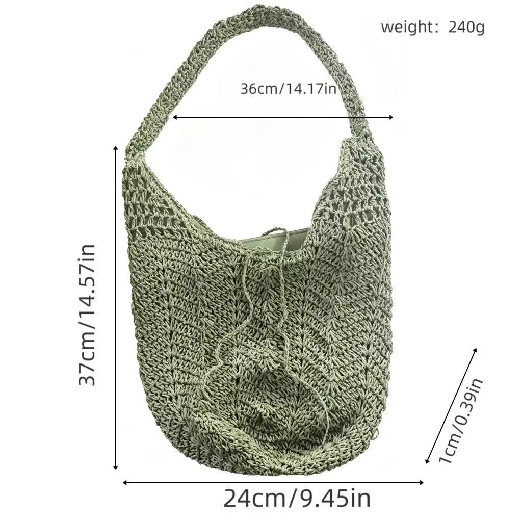 Handgefertigte Makramee Shopper-Tasche Brehn