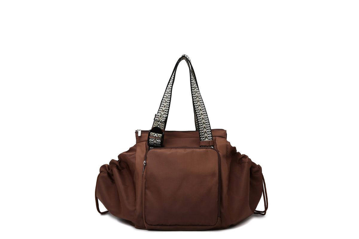 Stylische Mehrfach-Taschen Wickeltasche Brehn