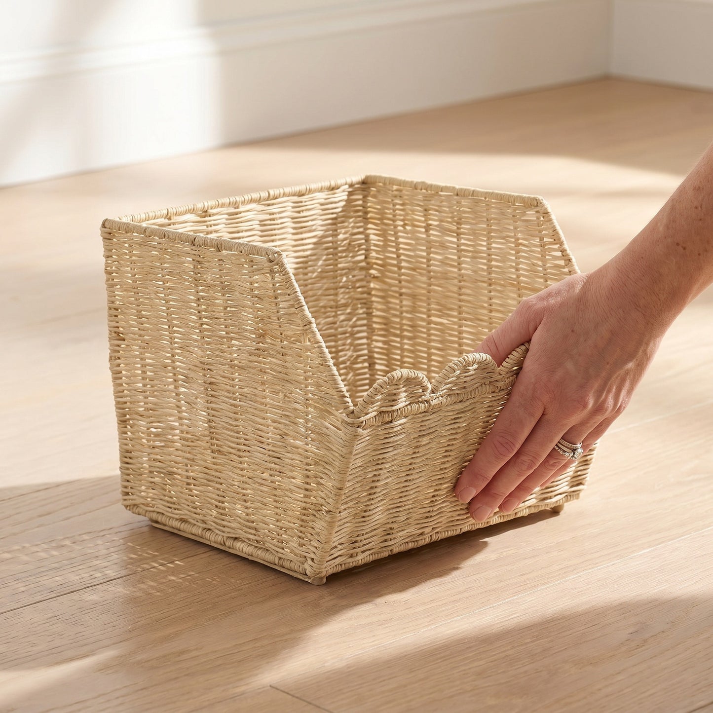 Mehrfachlagerung Geflochtener Organizer Brehn