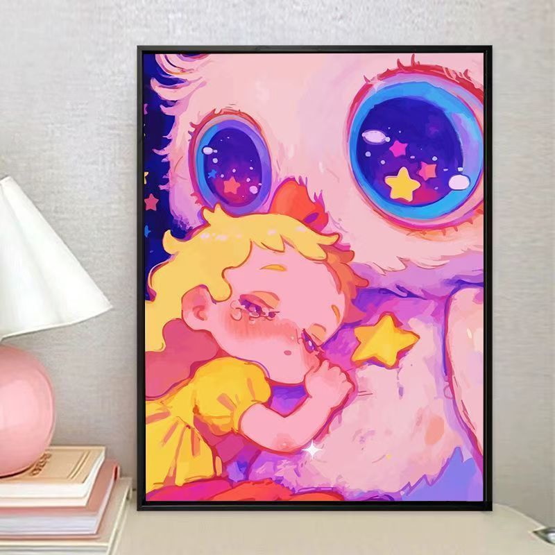 Verspielt Fantasie Charakter Leinwand Kunstdruck Brehn