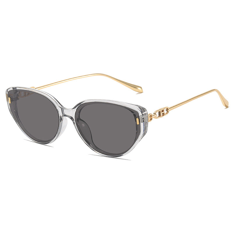 Glamouröse Retro Katzenaugen-Sonnenbrille Brehn