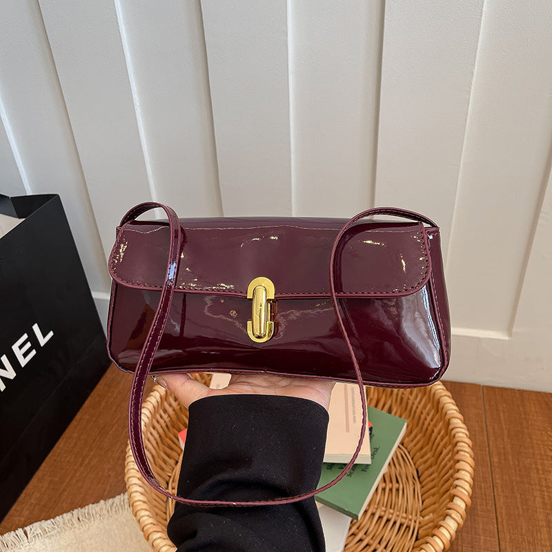 Patentleder Mini-Handtasche