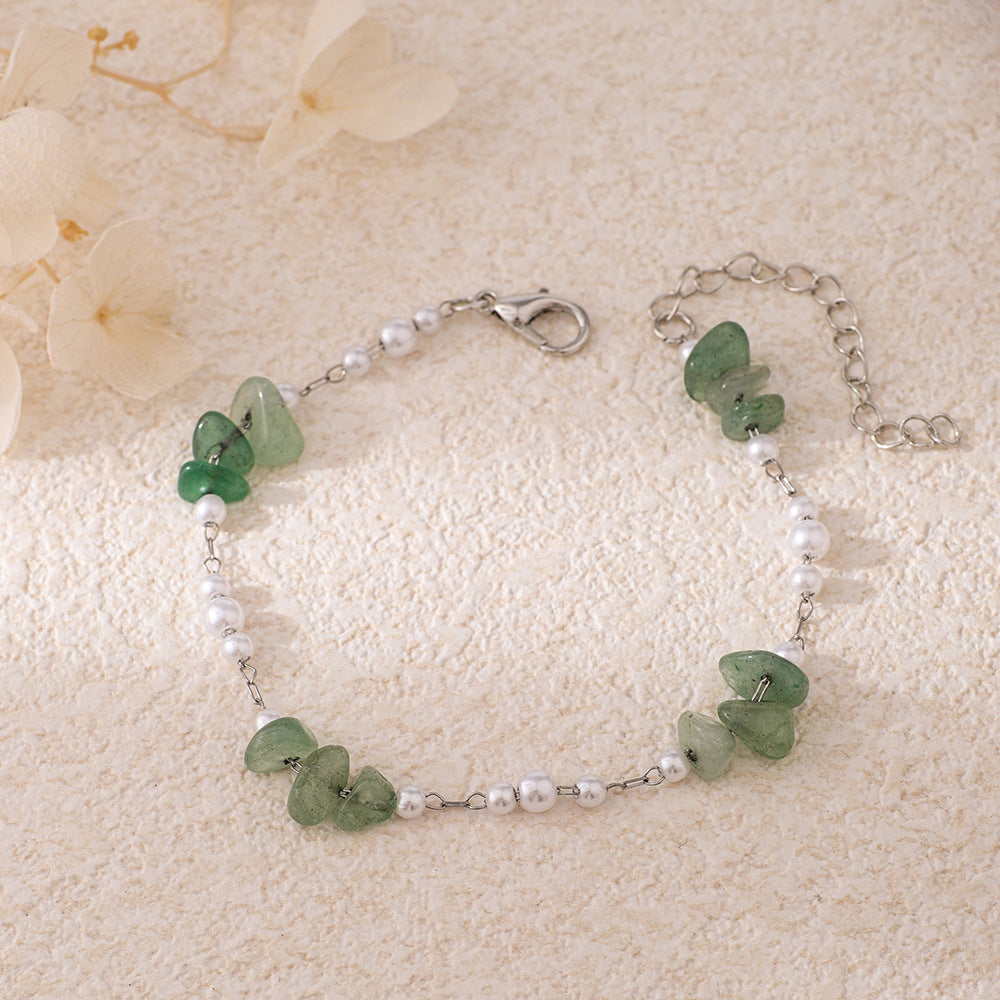 Chic Perlen- und Edelsteinarmband Brehn