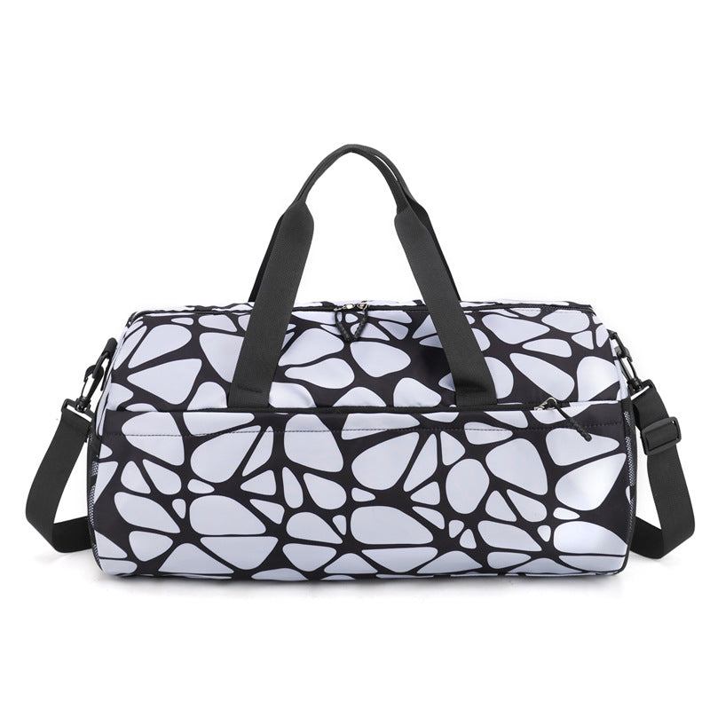 Stylische gemusterte Sporttasche Brehn