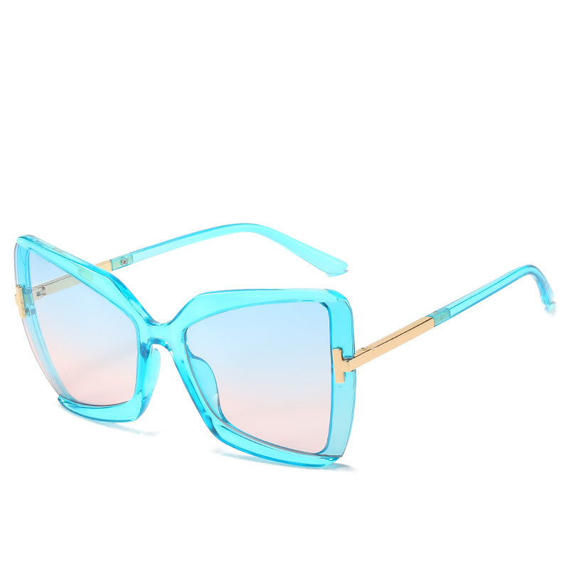 Luxuriöse Übergroße Schild Sonnenbrille Brehn