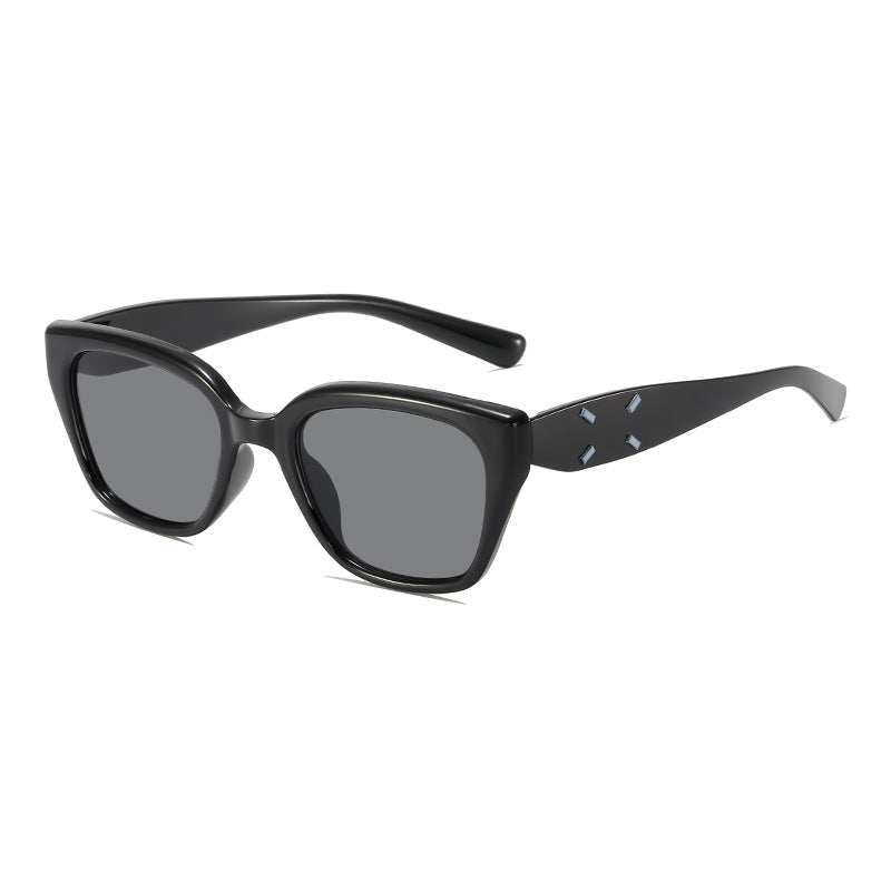 Chic Übergroße Quadratische Sonnenbrille Brehn