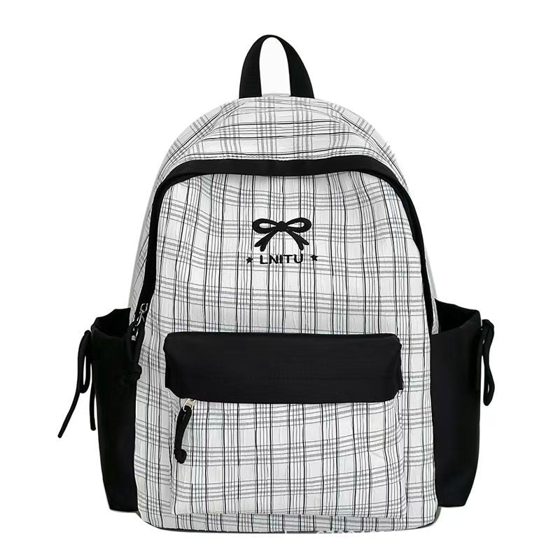 Karo-Muster Rucksack Brehn