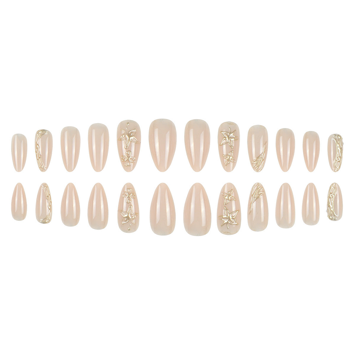 Elegante Stiletto Nagelkunst Brehn