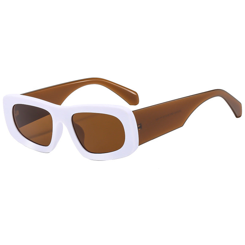 Damen Modische Sonnenbrille im modernen quadratischen Design Brehn