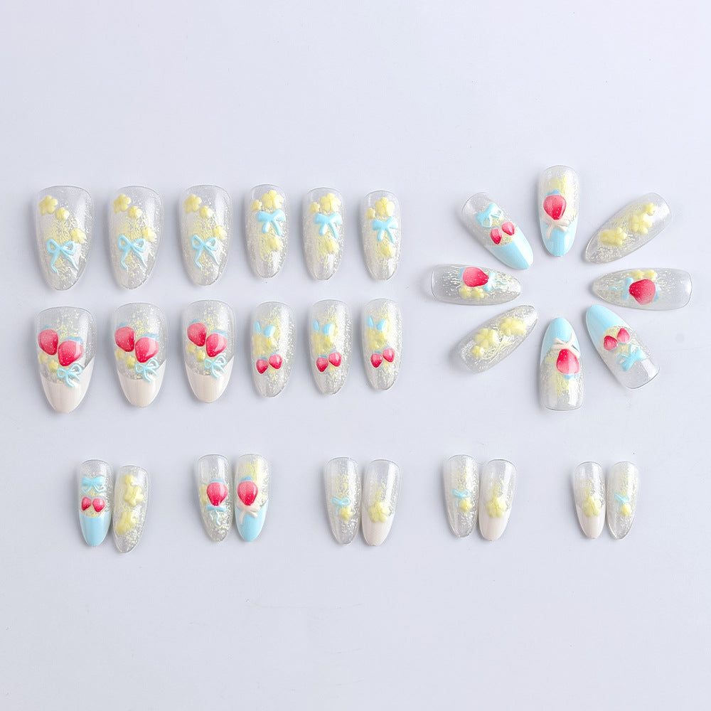 Dekoratives 3D Nagelkunst-Set Brehn