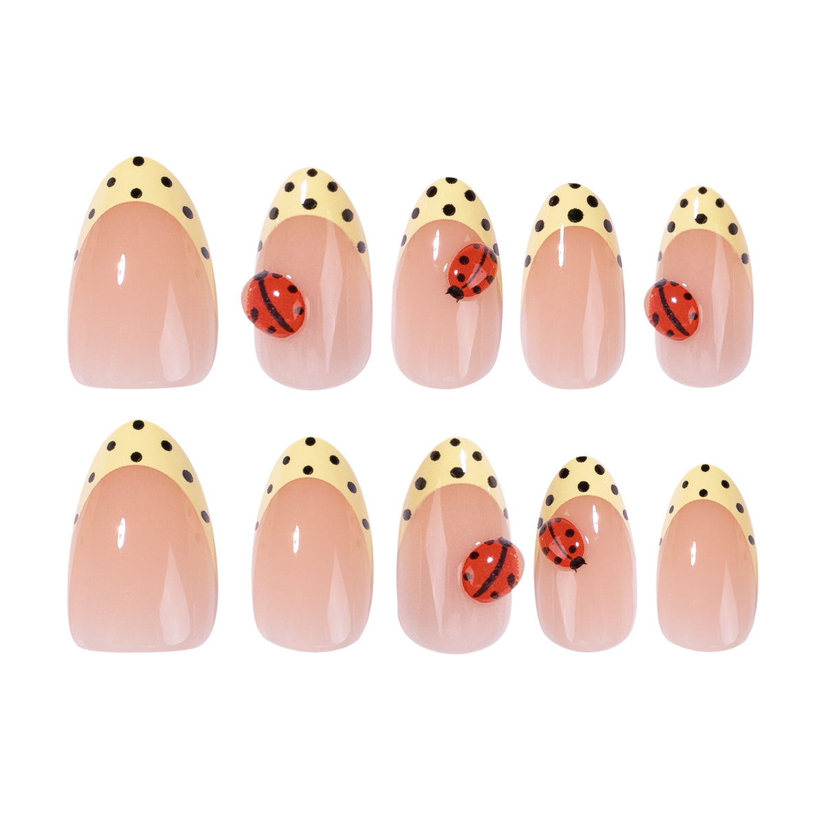 Kreative Nagelkunst mit Marienkäfer-Motiven Brehn