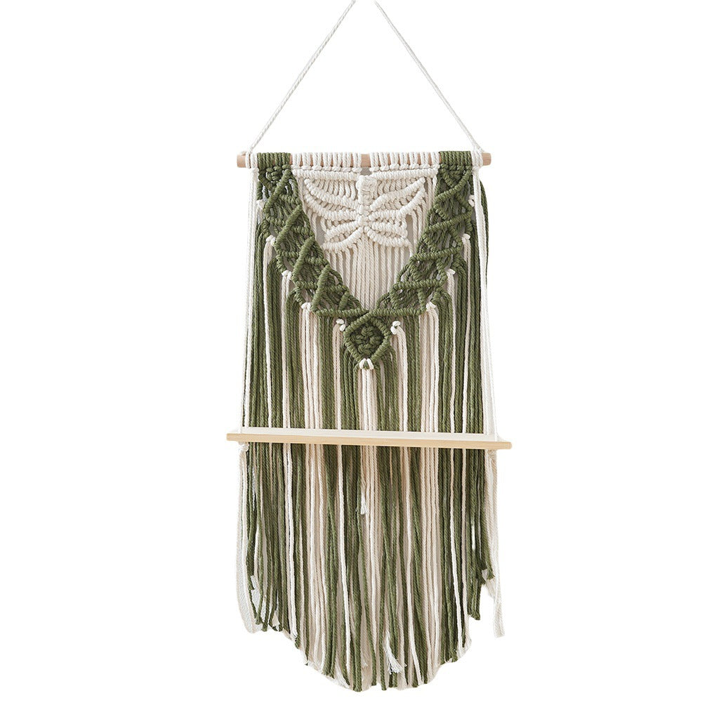 Dekorative Macramé Wandkunst Brehn