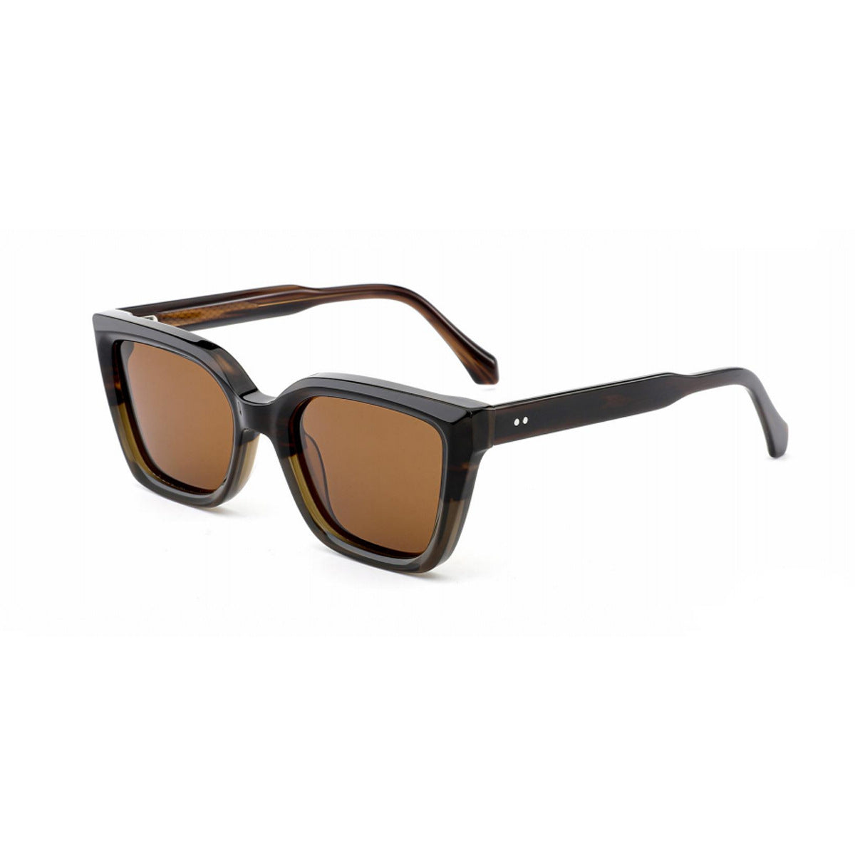 Damen modische Freizeit-Sonnenbrille mit künstlerischem Rahmen und UV-Schutz Brehn