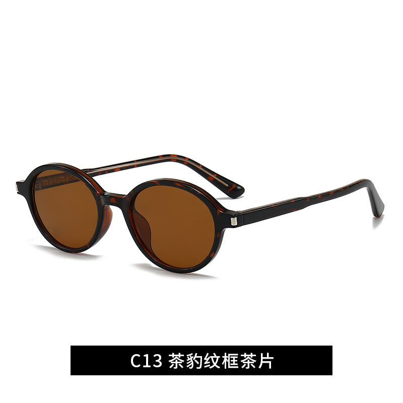 Damen modische Sonnenbrille mit geschwungenem Rahmen Brehn