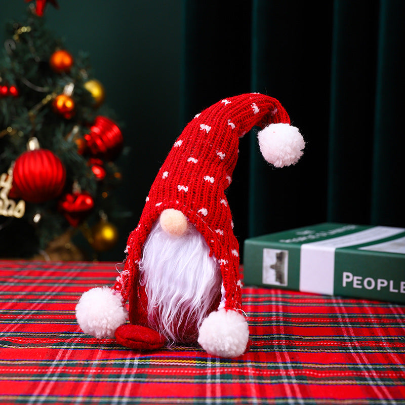 Dekorative Weihnachtsgnom Figur Brehn