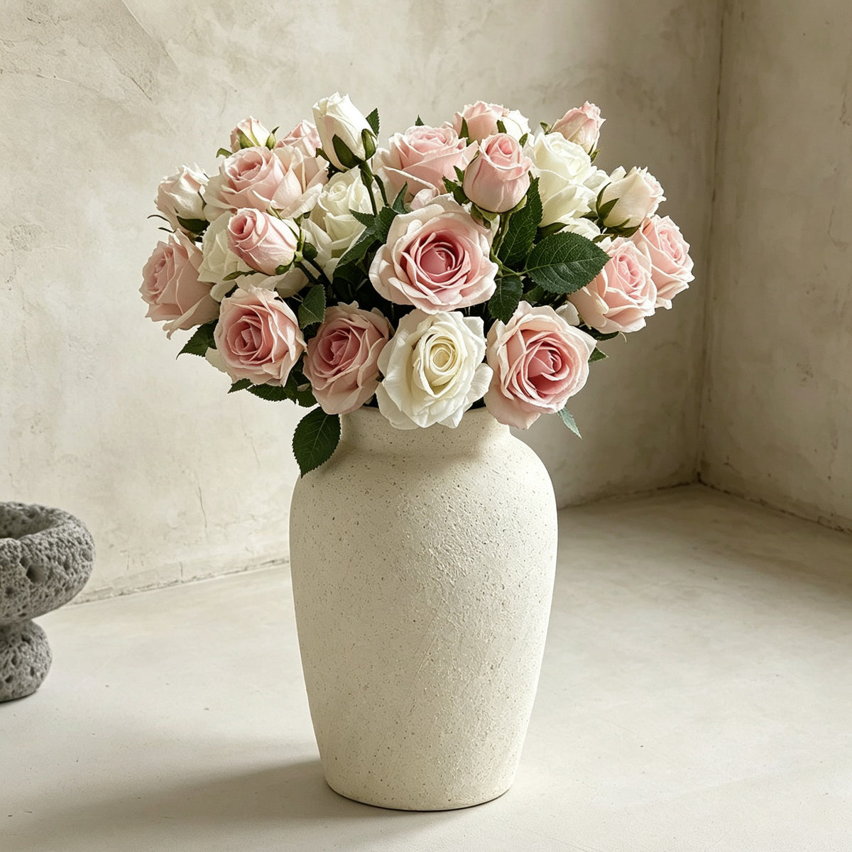 Elegante und moderne Keramikvase Brehn