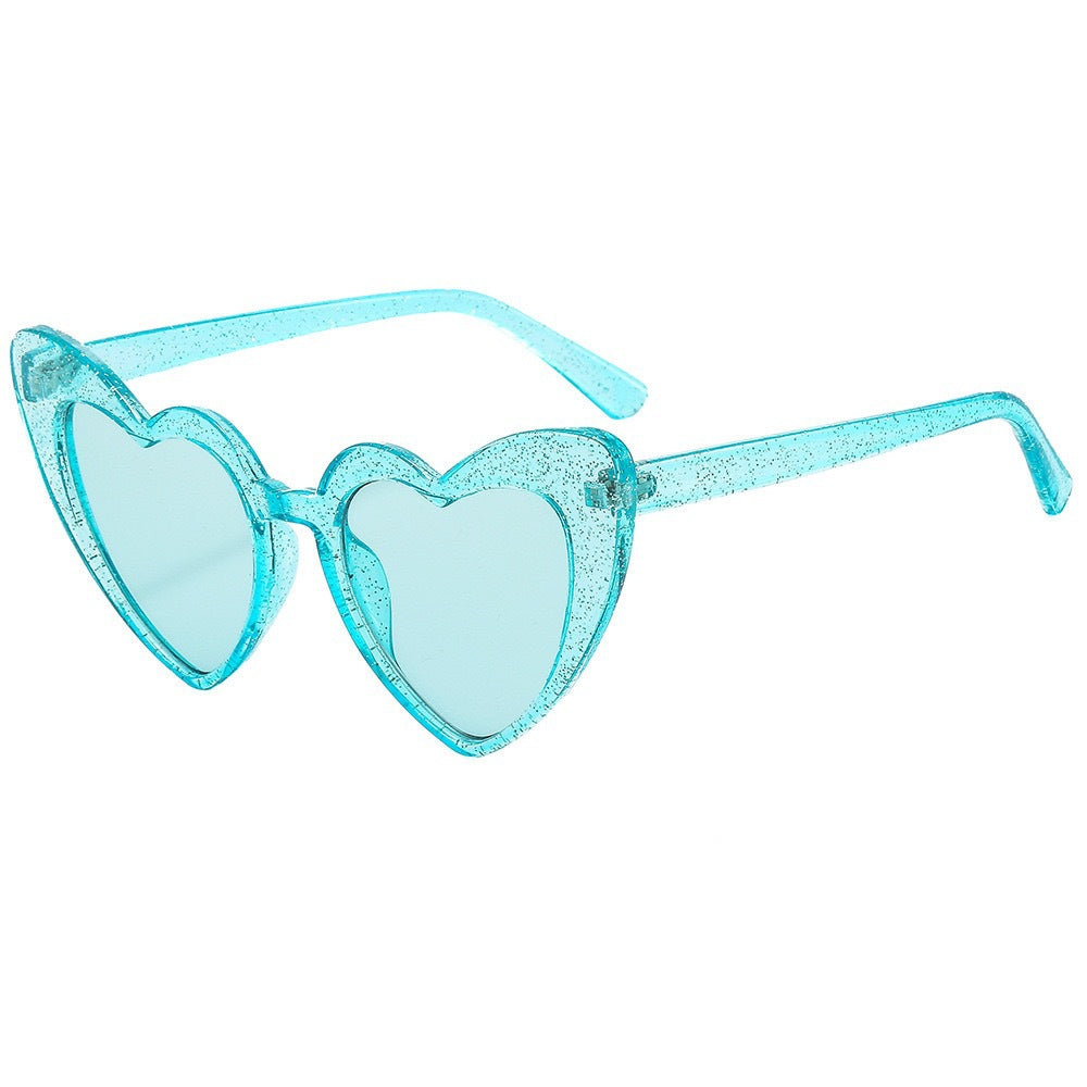 Herzförmige Retro-Sonnenbrille Brehn