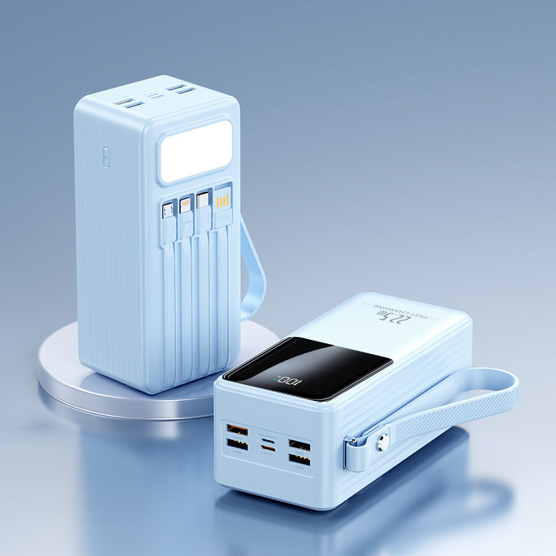 Multifunktionale Powerbank mit LED-Beleuchtung Brehn