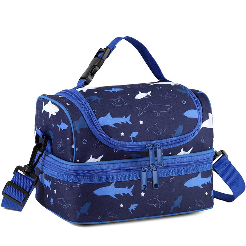 Damen isolierte Kühltasche mit doppeltem Fächerdesign Brehn