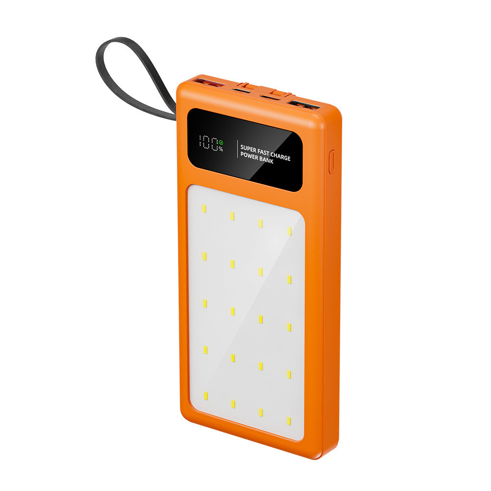Tragbare Powerbank mit Superschneller Ladefunktion und Digitaler Ladestandanzeige Brehn