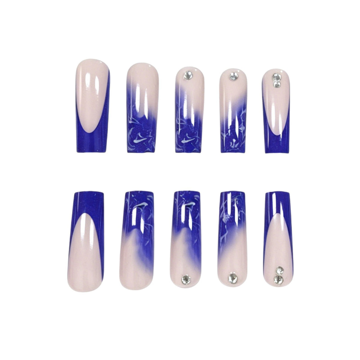 Glamouröse Acryl-Nagelkunst Brehn