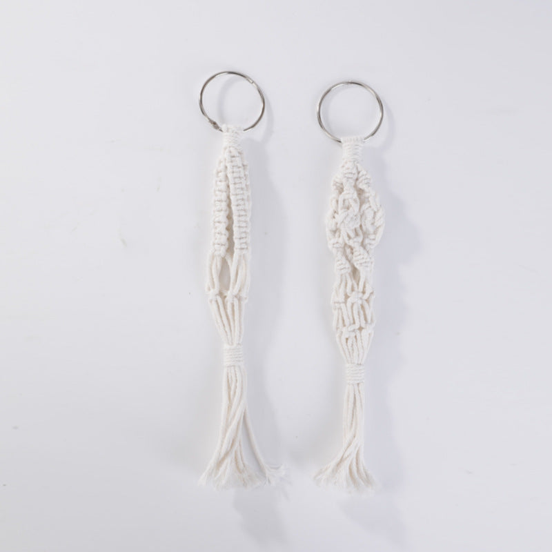 Schlüsselschmuck mit Makramee-Design Brehn