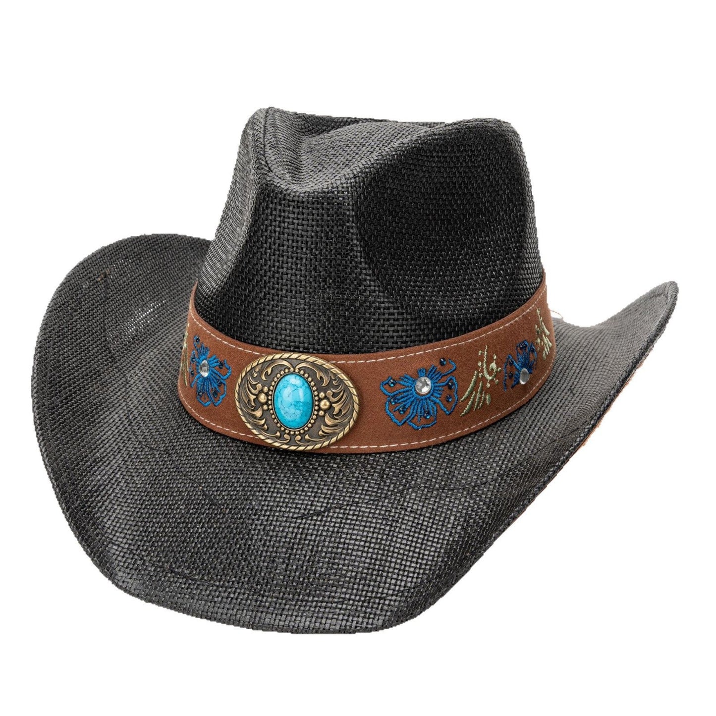 Stroh Kurzvisier Cowboyhut – Western Stil | Brehn
