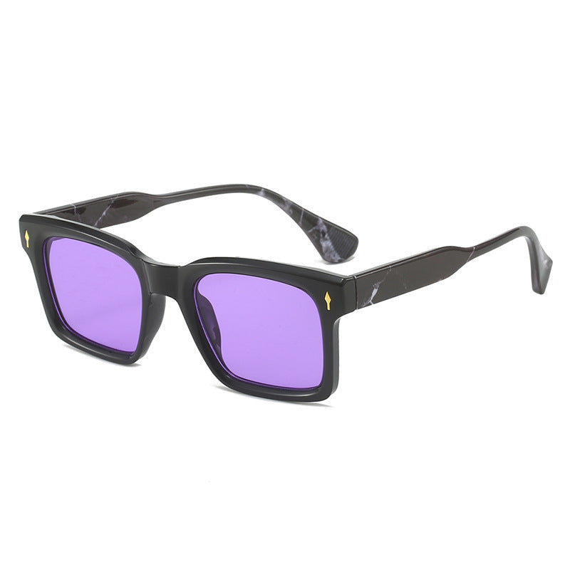 Damen stilvolle quadratische Sonnenbrille Brehn