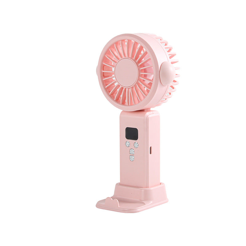 Damen tragbarer Tischventilator mit LED-Hintergrundbeleuchtung Brehn