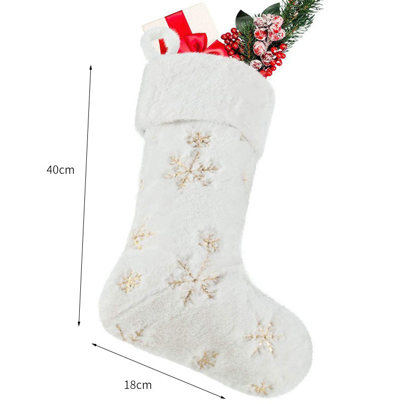 Luxuriöse Weihnachtsstrumpf