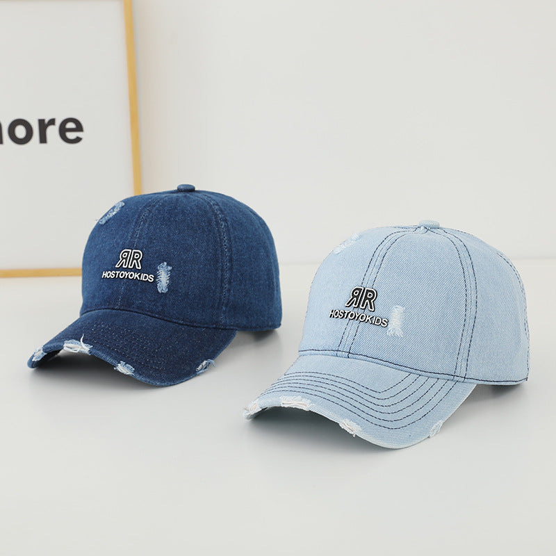 Damen lässige Jeans-Baseballmütze Brehn