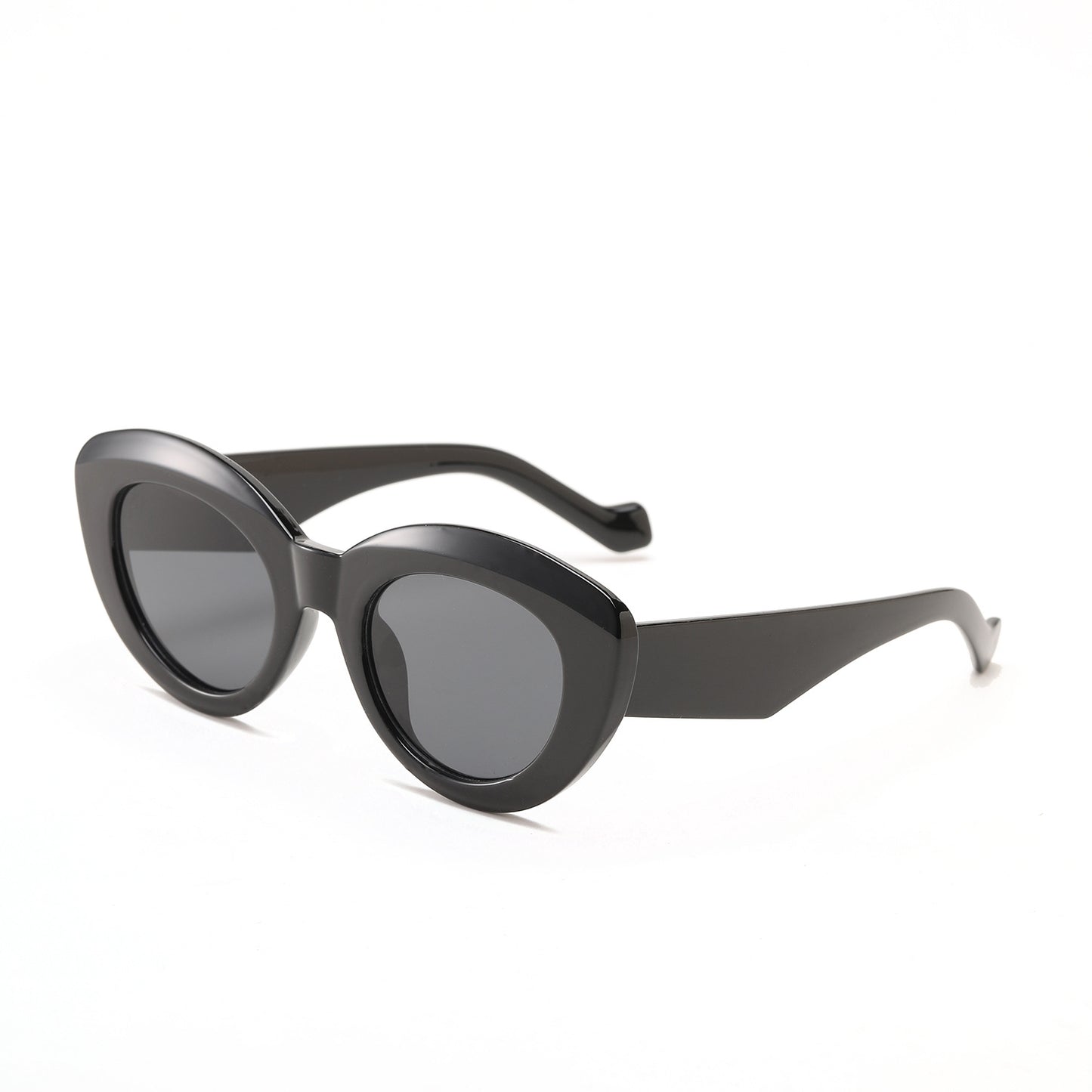 Damen Cat-Eye Sonnenbrille mit modischem Kunststoffrahmen Brehn