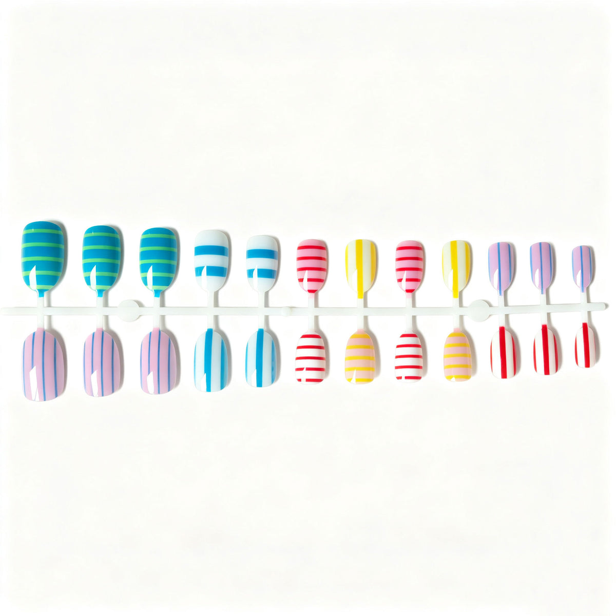 Gestreiftes Nagelkunst Design Kit