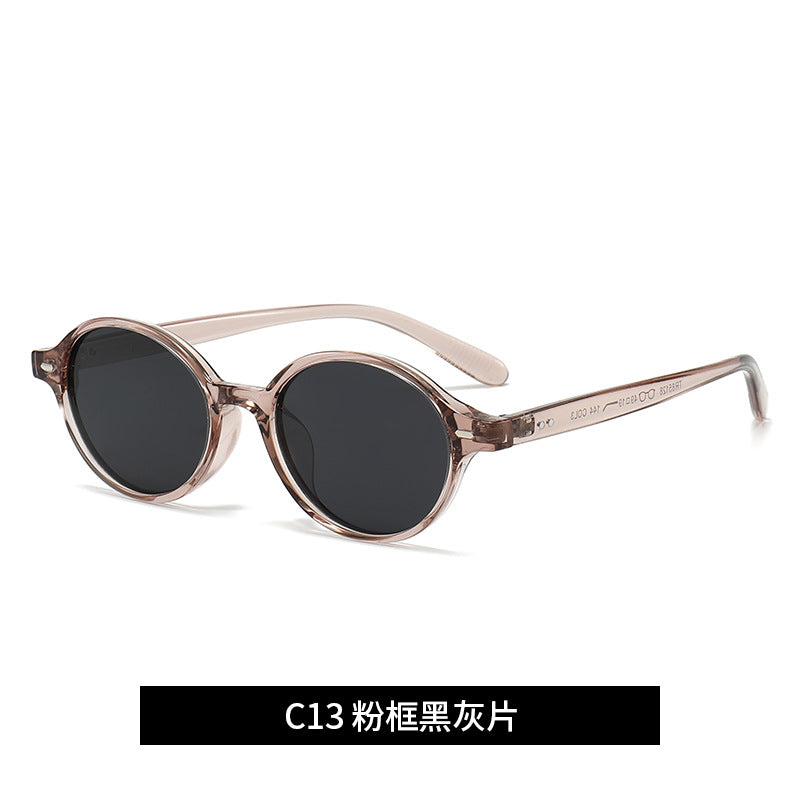 Damen modische Sonnenbrille im klassischen runden Design Brehn