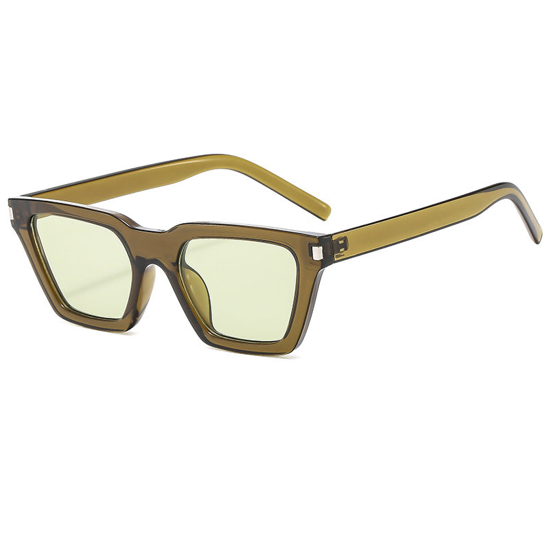 Damen Designer-Sonnenbrille mit extravaganten Leopardenmustern Brehn