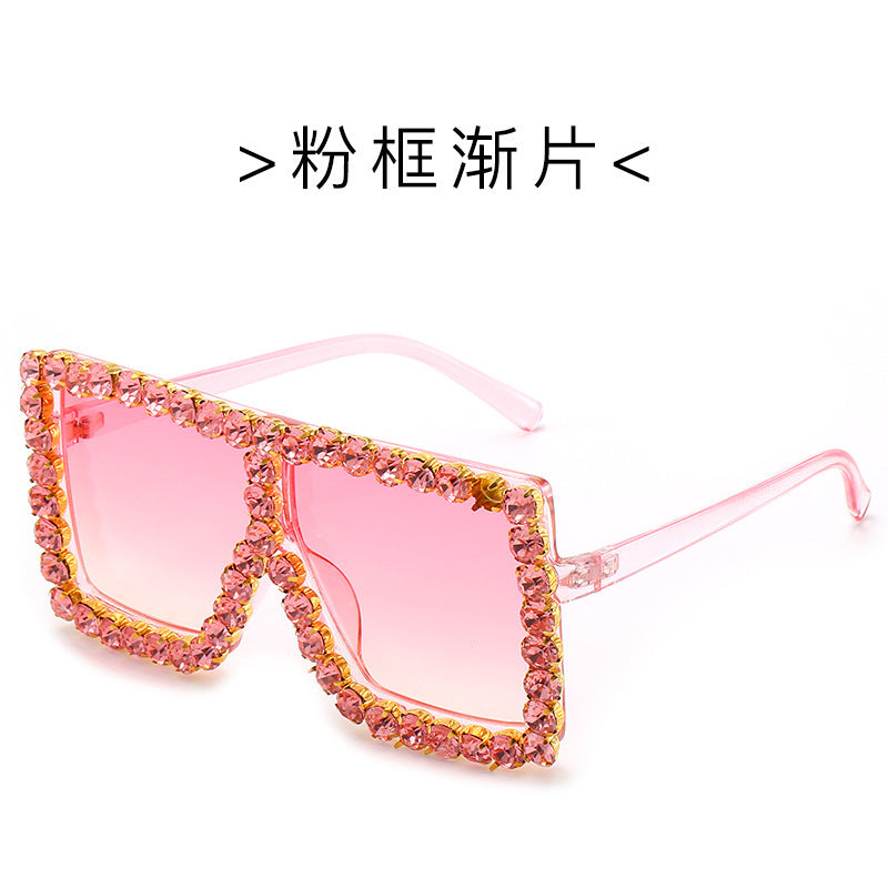 Damen modische Sonnenbrille mit Strassverzierung Brehn