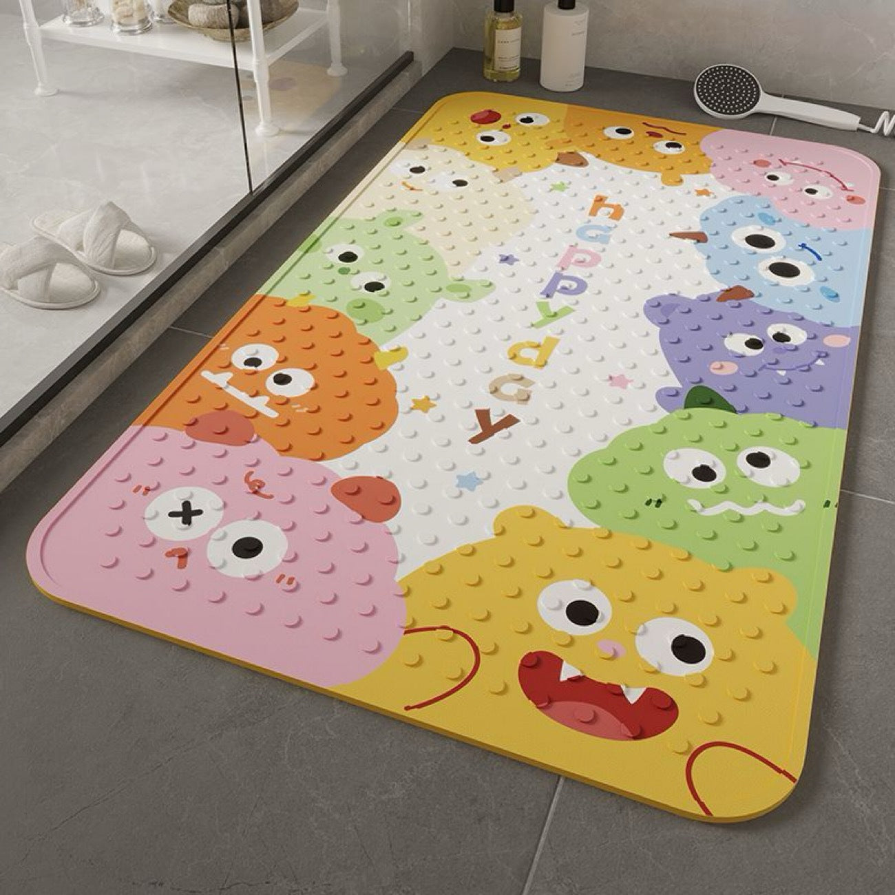 Fun Cartoon Badmatte Brehn