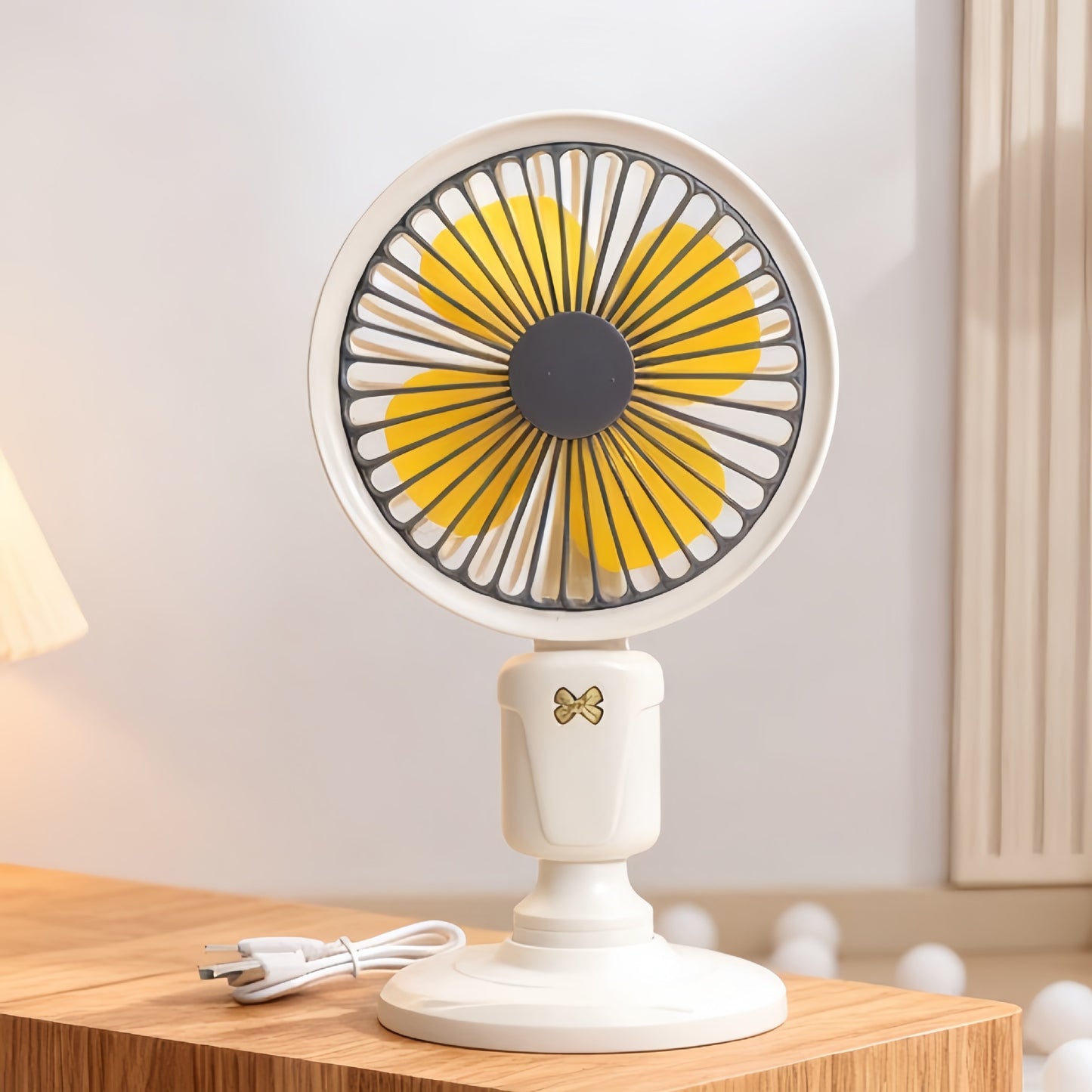 Damen Tragbarer Tischventilator im verspielten Design Brehn