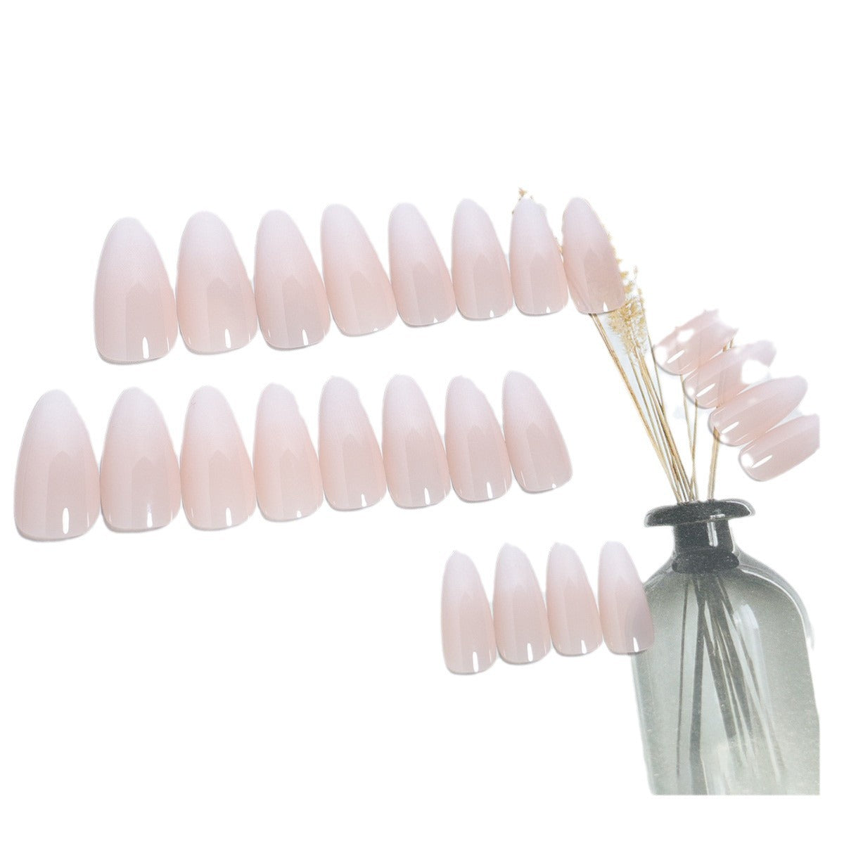 DIY natürliche falsche Fingernagelspitzen Brehn