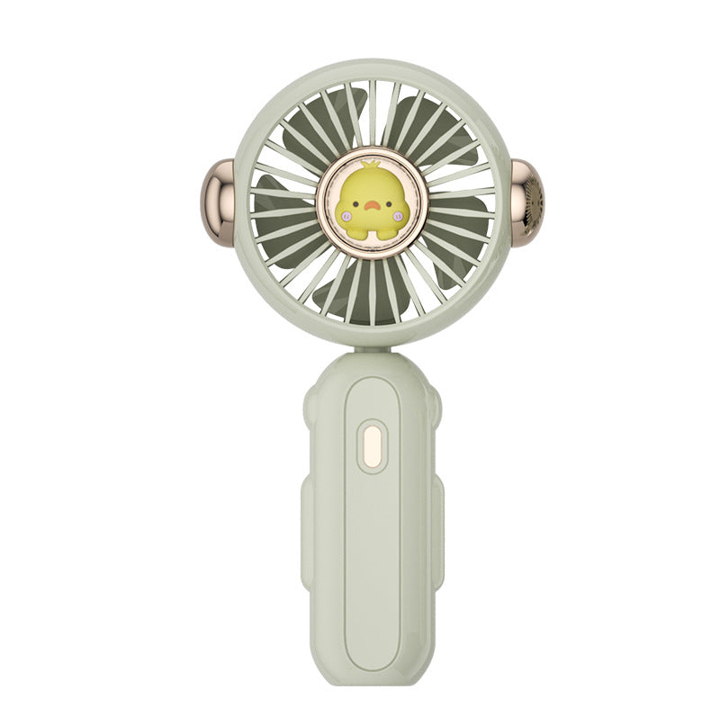 Damen tragbarer Mini-Ventilator mit kreativem Design und USB-Ladefunktion Brehn