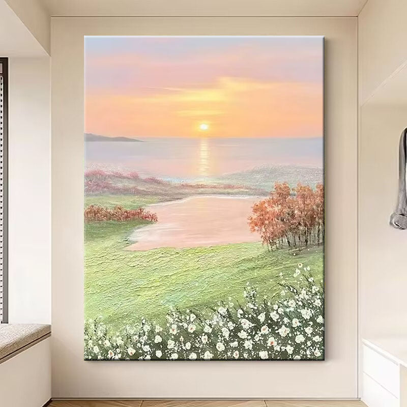 Szenische Landschafts Kunstdruck
