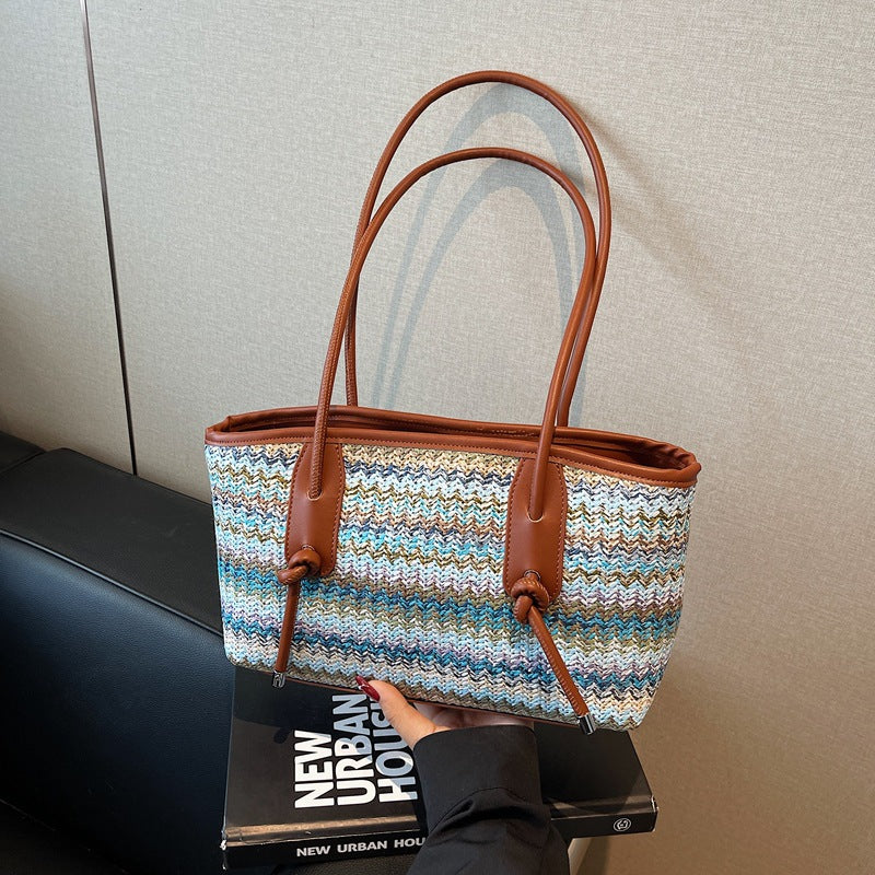 Stilvolle Gewebte Handtasche