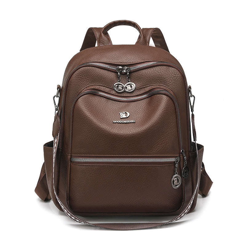 Multi-Funktionaler Leder-Rucksack Brehn