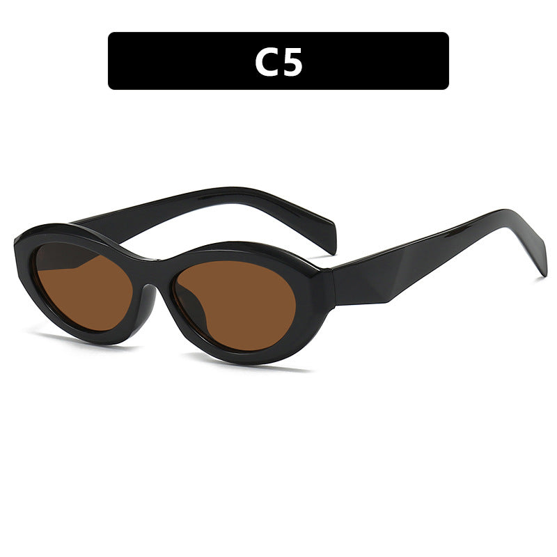 Damen elegante Cat-Eye Sonnenbrille mit schützendem UV-Filter und modischem Rahmen Brehn
