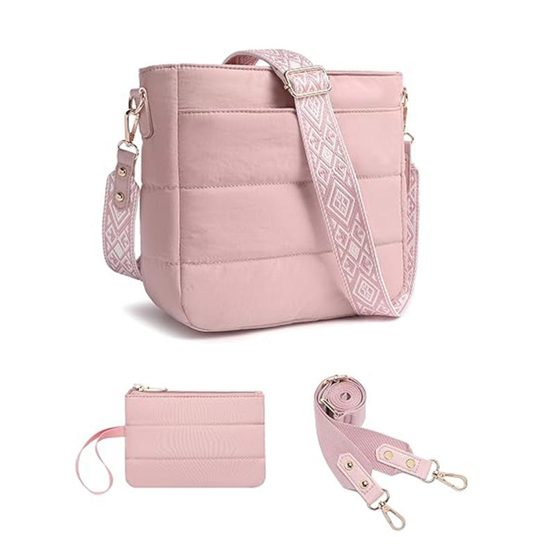 Vielseitige Crossbody Tasche mit Abnehmbarem Kartenetui Brehn