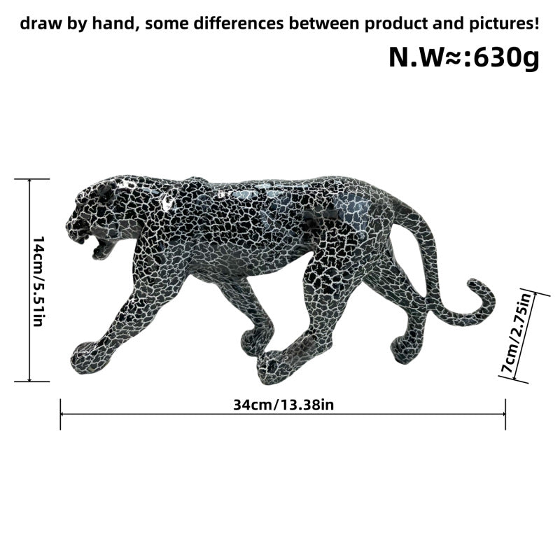 Dekorative Jaguar Figur Brehn