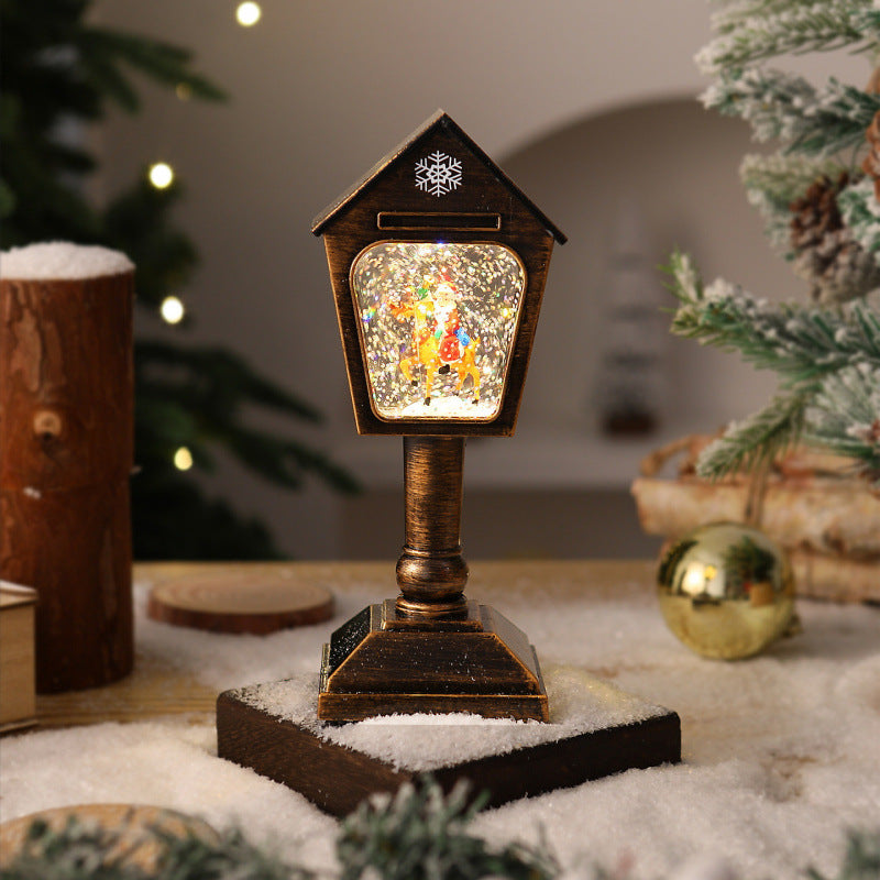 Beleuchtete Weihnachtslaterne Brehn