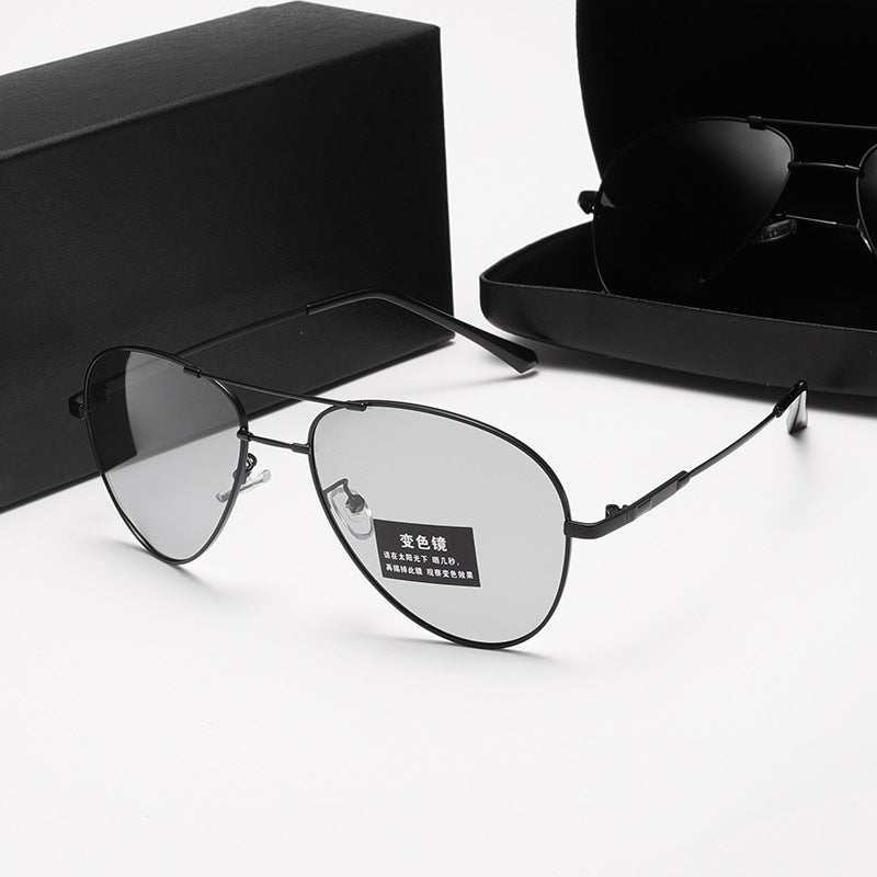 Herren Polarisierte Flugzeug-Sonnenbrille mit ultraleichtem Rahmen und UV-Schutz Brehn